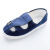 紫羲（ZXFH.NETGMP）防静电 网面透气鞋 防尘鞋 防静电布鞋  白色防静电工作鞋 蓝色pvc 39码