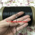 304黑色包胶钢丝绳细软钢丝套钢丝线饰品吊绳直径0.8mm*50米