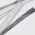 卧虎藏龙 304不锈钢透明包塑钢丝绳 涂塑钢丝绳带皮PVC钢丝绳包胶绳 5mm/7*7/304包塑