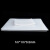 京云灿 JC-201 硅胶板 密封件 耐高温硅橡胶方板透明垫片皮 防震密封垫1米*1米*0.5mm