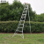 果园采摘修剪梯铝合金三脚梯子园艺人字梯园林专用三角梯绿化剪枝 10步-.41米-单支撑杆