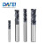 DAFEI50度4刃钨钢平刀合金刀CNC涂层钨钢铣刀锣刀立铣刀3.0*4*8*50