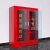 3C认证微型消防站消防器材套装应急物资展示灭火器箱室外消防柜 5人顶配3C款套装含1.6*1.5柜 含4