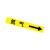 安赛瑞 箭头流向标识 反光膜150×400mm 黄底黑字 氮气文字 定制款 9Z01146