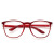 择初防花粉防蓝光眼镜护目镜防雾花粉眼镜框可配男女通用 铜模红色
