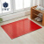 正奇谊防滑地垫加厚钢板纹塑料地毯浴室厨房PVC人字形胶地板垫红色1.3m*15m