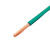 成天泰 国标铜芯电线电缆 BVR-450/750V-1*2.5平方 单芯多股软电线 100米/卷 绿色
