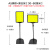 创思艺仓库标识牌超市价格牌展示牌落地支架海报促销立式a4价格牌标价牌量具