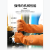 兰浪【LANON】SR242耐酸碱进口橡胶手套加厚化工业实验室防腐耐用防水手套42厘米 兰浪SR242 M