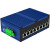 aopre(欧柏互联)工业级交换机百兆8口以太网交换机IP50-40~85℃非网管型网络监控工业交换机AOPRE-LINK8081