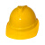 德利得 货车用安全帽工地工程施工防砸防摔透气安全帽 V型 黄色 