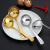 CCKO304不锈钢漏勺汤勺火锅勺子大头圆勺盛汤勺汤壳网红公勺 不锈钢汤勺（不锈钢色）