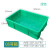 周转箱塑料盒子长方形五金配件物流工具盒螺丝零件盒收纳物料胶框 05号箱绿色370*245*100mm