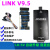 适用于JLINK V9 V11仿真ARM烧录STM32单片机开发板JTAG串口SWD自动升 套餐5JV9.5高配企业版1.2-5V+JT 英文外壳