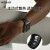 美国NOMAD活力橙苹果iwatch表带Apple Watch8 Ultra橙色运动氟橡胶硅胶防摔 【月光灰】【49/45/44/42mm】