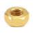 金固牢 KCly-02 62黄铜六角螺帽 外六角铜螺帽 DIN934外六角螺母螺帽 M2.5(200个)