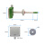 建大仁科 管道式温湿度传感器风道温湿度计RS485变送器   定制 增加OLED显示加价
