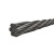 普通钢丝绳 股数6股 根数19根 总直径10mm 材质碳钢