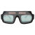 自动变光电焊眼镜 电焊眼镜焊工专用 防强光防护护目镜 氩弧焊焊 新款双眼变光眼镜【配面罩】+10护片