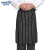 金诗洛 KSL159 厨师围裙 半身男女围裙工作服酒店餐饮服务员餐厅围裙 黑白条