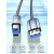 秋叶原Q515打印机线数据线usb转方口3.0/2.0电脑佳能连接线Type-c 白色USB打印线线2.0 2米