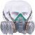 世达（SATA）FH0710 双盒尘毒呼吸防护组套 （FH0701 *1/ FH0702*2FH0608*2 FH0707*1） /件 可定制