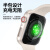 迟星适用iwatch保护壳ultra2苹果手表保护壳s9星光色applewatch8表带se壳膜一体7代6/5保护套4钢化膜s8 【星光色】壳膜一体+尼龙回环表带】 7/8/9代【41mm】