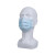 代尔塔 104029 一次性使用口罩日常出行防飞沫粉尘成人男女通用口罩Y 蓝色*50只/盒