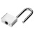 金卷柏 JJB-00101 不锈钢挂锁  设备锁具  40mm短梁