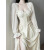 UOSU法式茶歇设计感仙女裙纯欲风吊带连衣裙两件套装女200斤 开衫+裙子 套装 L(建议100-120斤)