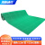 海斯迪克 HK-596 内六角镂空隔水垫 游泳池防滑垫PVC耐磨型地垫地毯 绿色1.2m宽×15m(整卷)