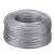 定制适用镀锌钢丝绳粗安全绳生命线外架固定捆绑拉线 1.5毫米1000米带盘100个铝套