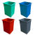 收纳圆形内胆玻璃钢内桶户外铝塑内筒垃圾桶环卫果皮箱定制桶方形 方桶28*31*43cm