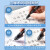 ZEBRA日本斑马自动铅笔小学生防断芯绘图绘画儿童活动铅笔MA85低重心自动笔日系文具 免费刻字 白色0.5