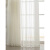 纯银灰色条纹全遮光遮阳窗帘布定制卧室伸缩杆整套成品免安装打孔 白色 条纱 不加工每米宽