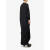 瑞克·欧文斯（RICK OWENS） 618女士V领落肩式梭织长款连衣裙 BLACK 10