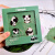可爱创意熊猫金属书签卡通挂件学生阅读标记书页夹礼物纪念品 熊猫翻滚