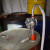 手摇式抽油泵手动油抽子吸油器吸柴油桶加油机铝合金泵抽水油机定 25#铝合金手摇泵
