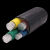 VLV铝芯电缆线345芯507095120150185YJLV240平方1三相线+2 黑铝芯4240110米