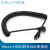 适用Micro HDMI转标准HDMI弹簧伸缩高清数据线索尼A7S2 A7M3 A7R3 Micro HDMI接口右弯款 1米