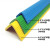 品之德 PVC防撞条 墙角包边保护条 自带背胶 可选颜色 2.5x2.5cmx1.2米 一根价