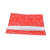 上柯 W0543 彩印红色编织袋 红心pp塑料编织袋 防水覆膜物流快递袋 40*60cm(10条）