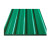 汉域 彩钢瓦 彩钢板道路施工防护瓦可切割压型屋顶隔间遮光波浪瓦钢架结构 绿色1m*2m*0.4mm 