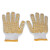 毛巾刀  dz0310 防滑耐磨点珠手套（十付装） 定制 黄色 均码