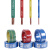 通达(HNTDDL)电线电缆BVR1.5平方照明电源线电工阻燃多股软线红色100米