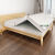 快客优品床垫1820弹簧床垫可折叠椰棕1.8m1.5米1.2席梦思棕垫偏硬棕榈垫子 5cm3D透气网格(两折叠) 900mm *1900mm