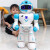 JJRIC儿童玩具对话跟随机器人1-3男孩生日礼物女孩4-6岁节日礼品小朋友 柯迪威博-蓝【双遥控】APP+手柄 好玩有趣成长伴侣机器人