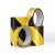 欧冕 PVC警示胶带 地板胶带斑马线胶带 安全胶带定位标识贴 黑黄55mm*25m