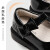 意尔康女童皮鞋2024年春季儿童表演鞋软底黑皮鞋简约单鞋黑色26