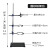 铁架台实验室架子台杆化学实验器材滴定台固定支架十字夹不锈钢大号实验架试管夹子小型蝴蝶夹三足铁架台铁圈 国标一杆一座高60cm